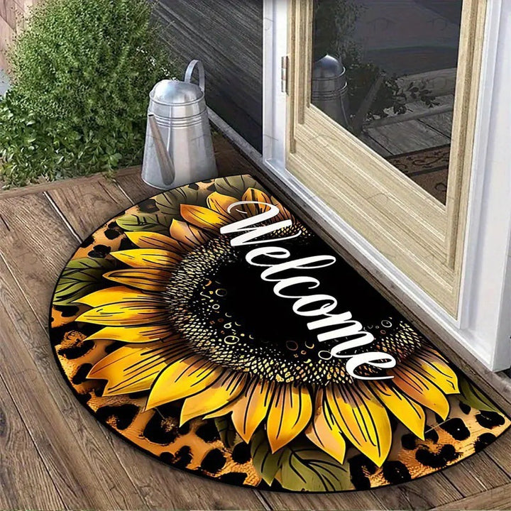 Cat-Themed Welcome Mat