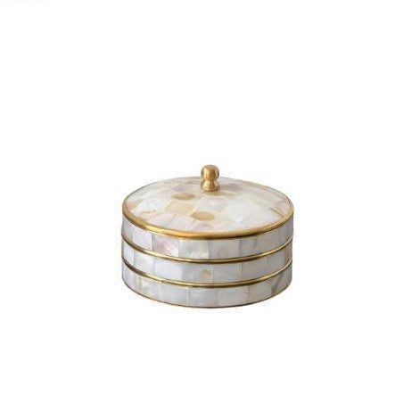 Decorative Mother of Pearl Jewelry Box