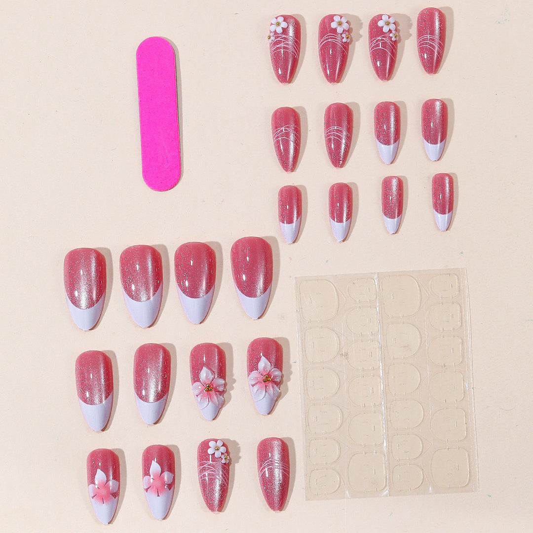 Floral 3D Manicure Art Stornfield