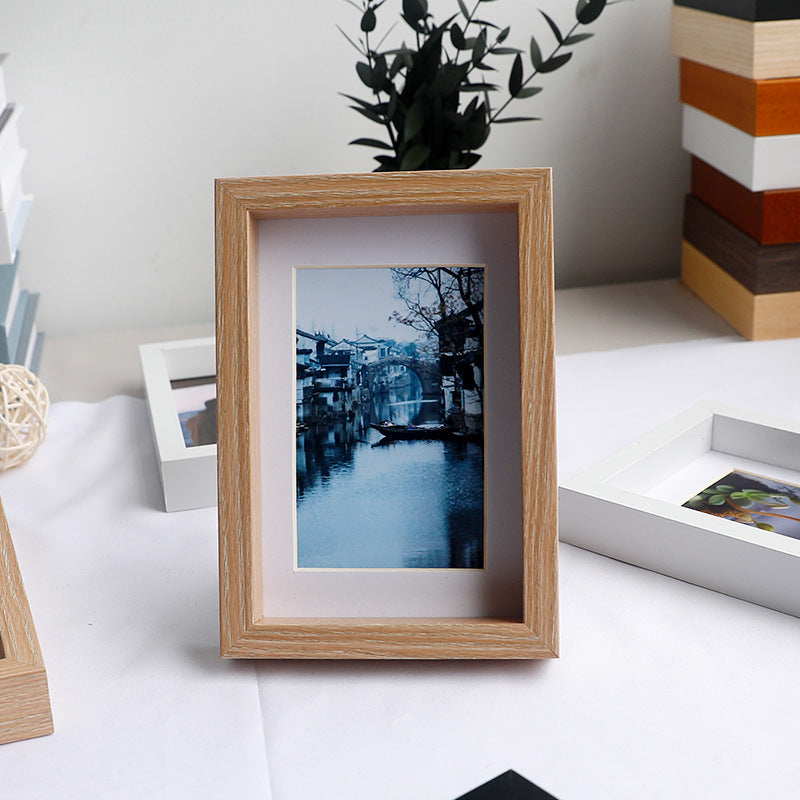 Elegant Wooden Display Frame for Home Decor