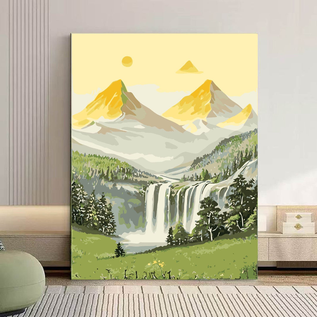 Scenic Mountain Landscape Canvas Art Stornfield 1785768018