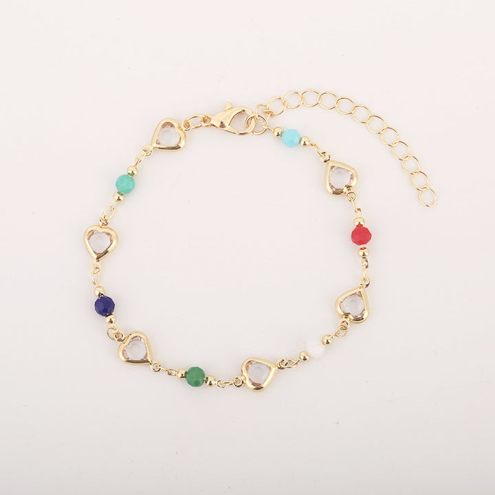 Colorful Gemstone Adjustable Bracelet Stornfield