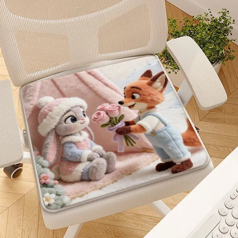 Cute Cartoon Character Seat Cushion