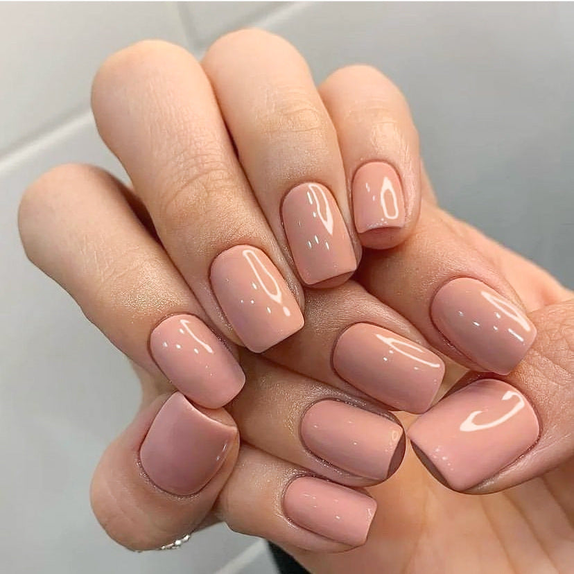 DIY Natural Look Press-On Nails Stornfield
