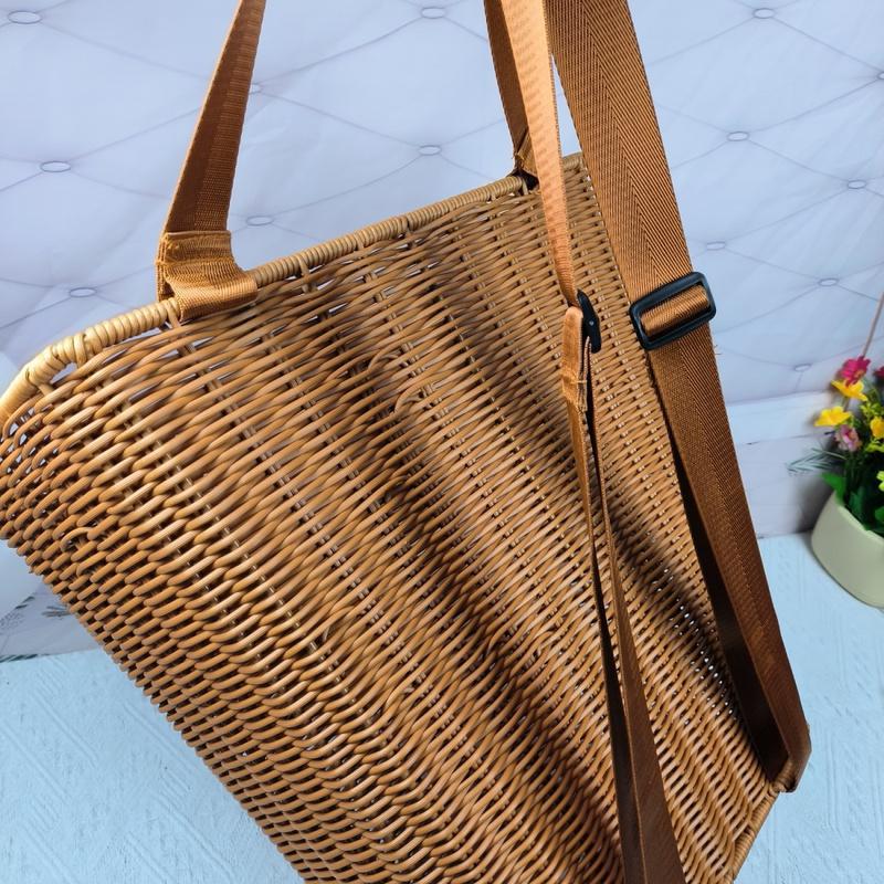 Modern Woven Laundry Basket Stornfield