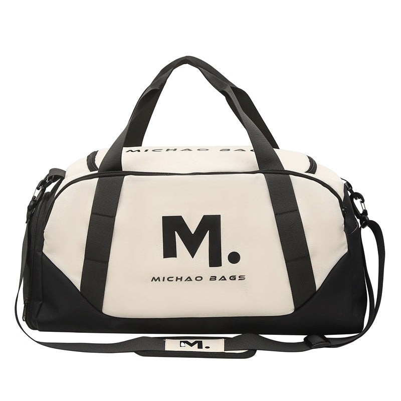 Sporty travel bag with reinforced material Stornfield