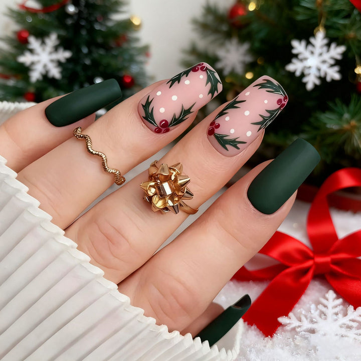 Seasonal Holiday Nail Art Enhancements Stornfield