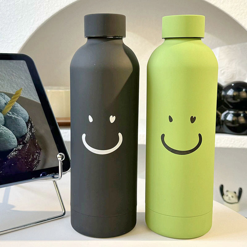 Women’s Insulated Bottle with Cheerful Smiley Design Stornfield