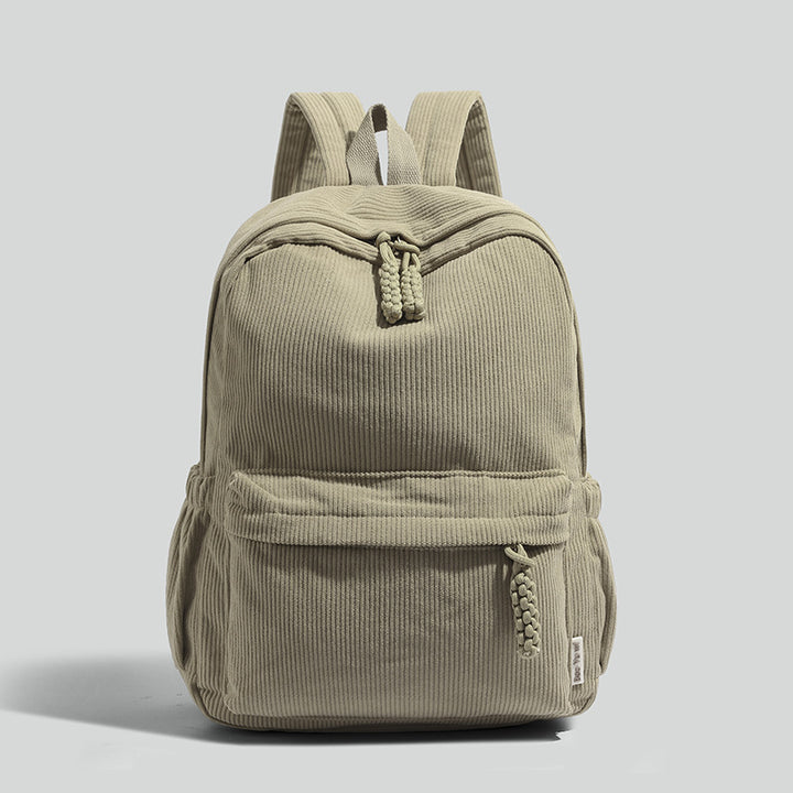 Compact Textured School Backpack Stornfield