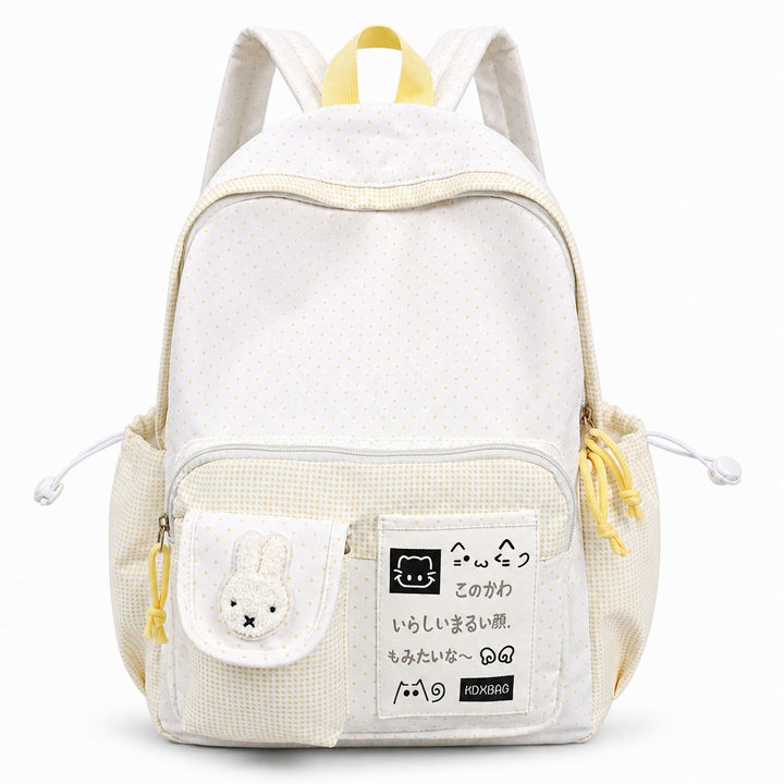 Playful Polka Dot Patterned Backpack Stornfield