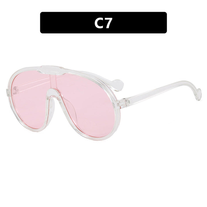 Ladies fashionable sports sunglasses in unique design with UV protection and flexible temples Stornfield