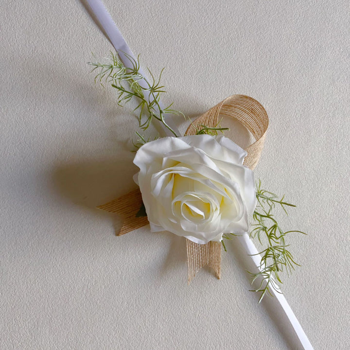 Elegant Floral Hair Corsage
