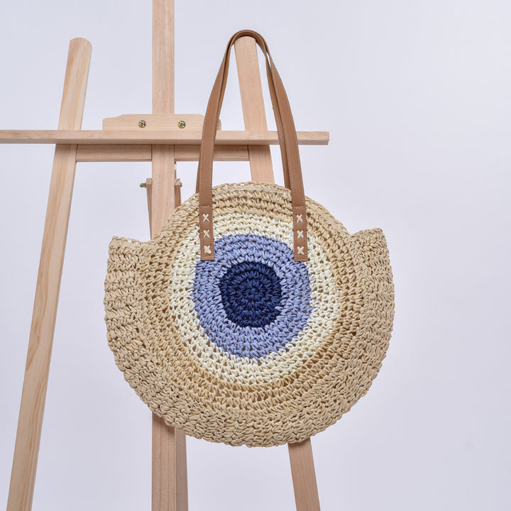 Handmade Round Rattan Bag Stornfield