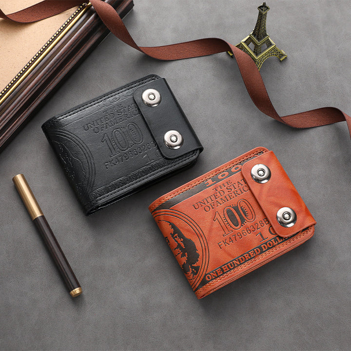 Artistic Embossed Leather Card Wallet Stornfield