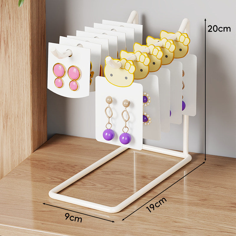 Vertical Bracelet and Bangle Display Stand with Rectangular Base