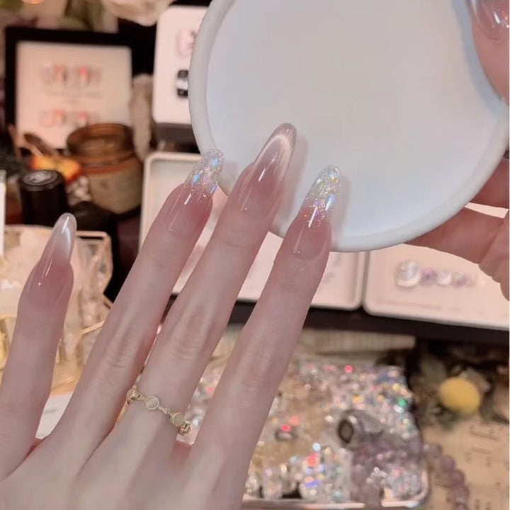 Elegant Stiletto Nail Art Extensions
