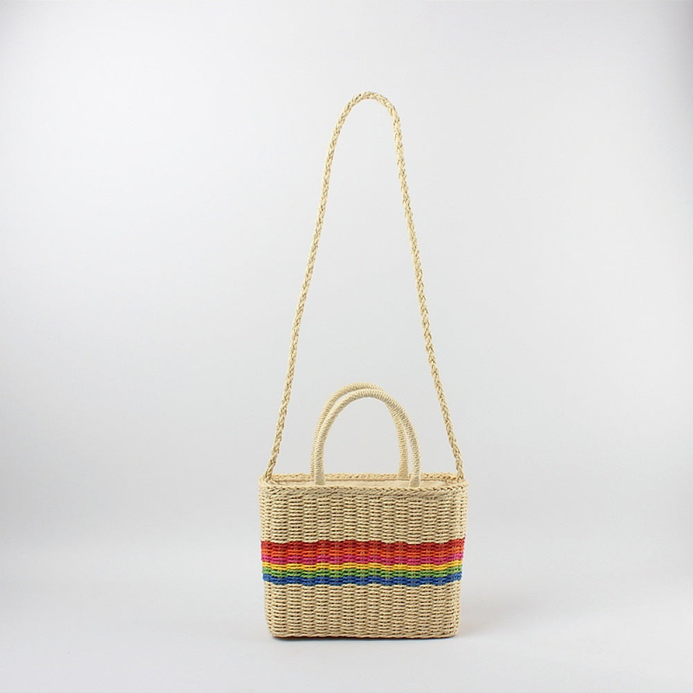 Handbag with Colorful Stripe Design Stornfield