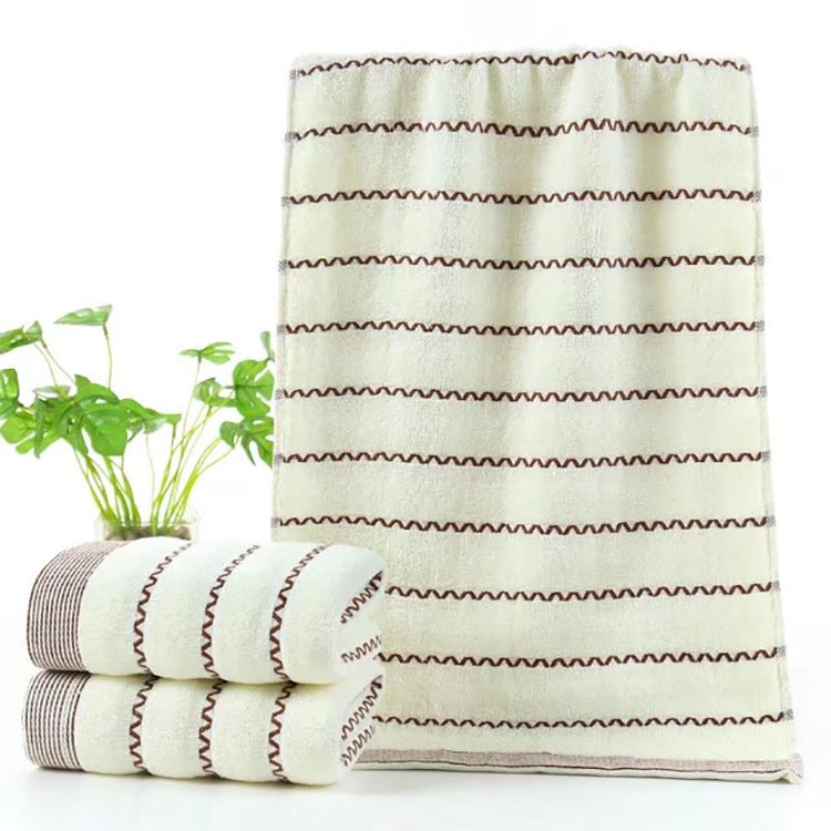 Care Towel With Stylish Stripe Pattern Stornfield