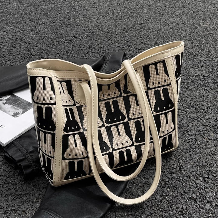 Playful Patterned Tote Bag Stornfield