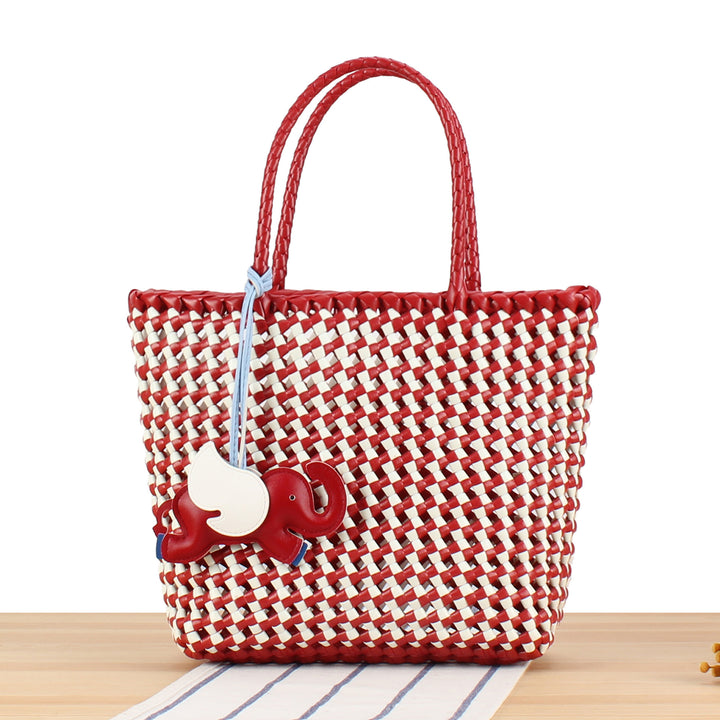 Creative Tote Bag with Playful Elephant Jewelry Stornfield