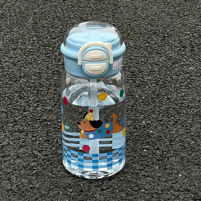 Ladies child-friendly drinking bottle with funny dog design Stornfield
