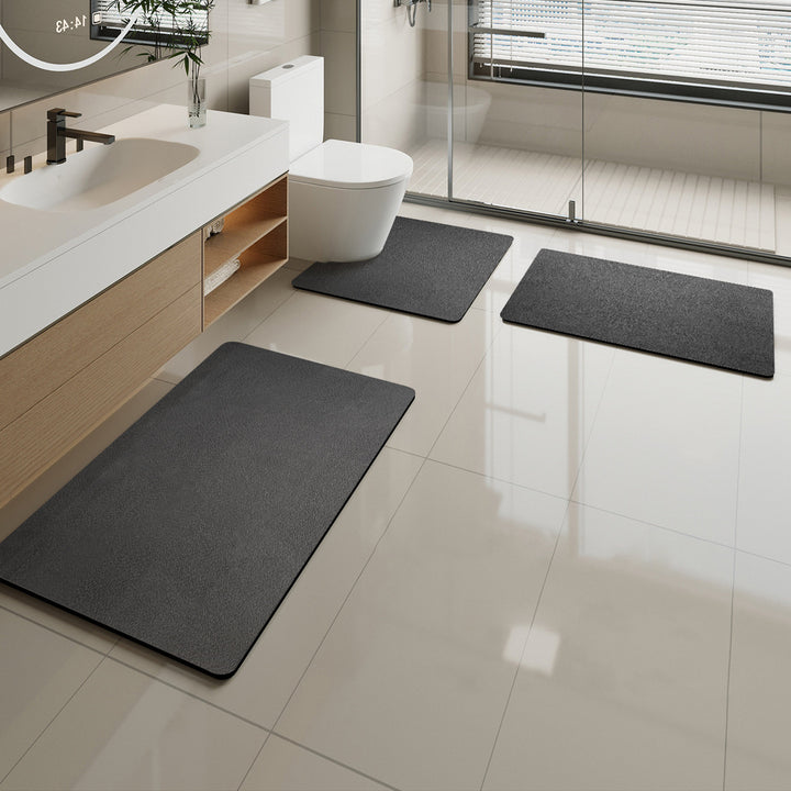 Soft Marble Pattern Bath Mat