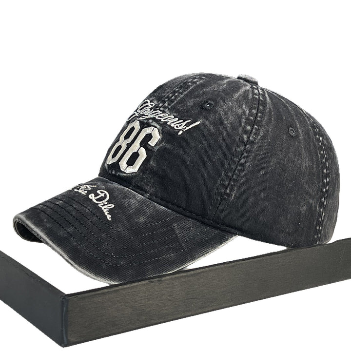 Men's Vintage-Inspired Distressed Baseball Cap Stornfield