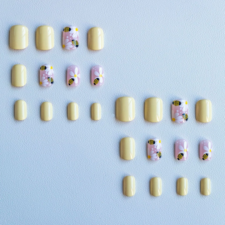 Artistic Bee-Inspired Nail Art Kit