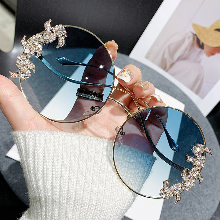 Women's fashion sunglasses with extravagant design and sparkling accents Stornfield