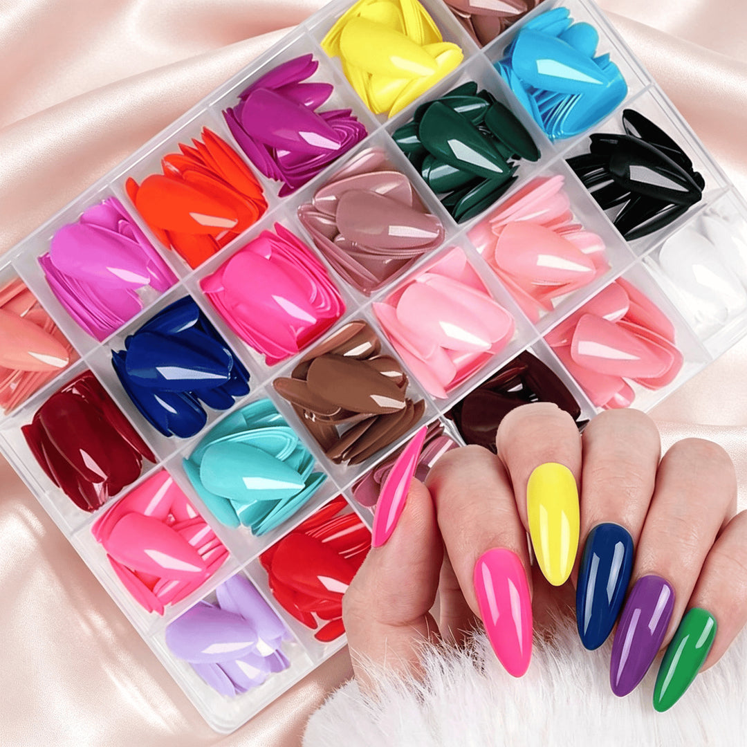 Premium Glossy False Nail Tips Stornfield