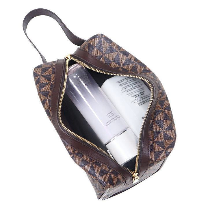 Stylish Geometric Pattern Cosmetic Bag