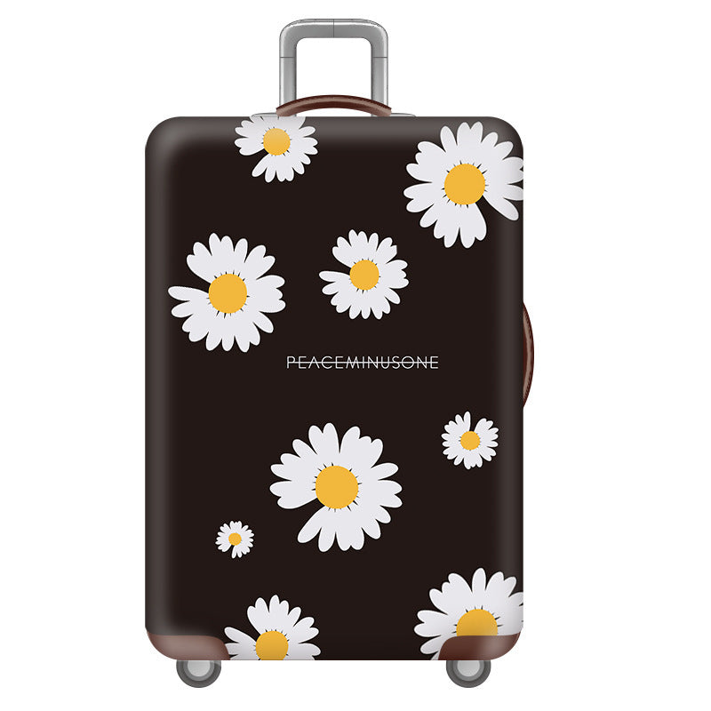 Women's Hardshell Travel Suitcase with Floral Decoration Stornfield