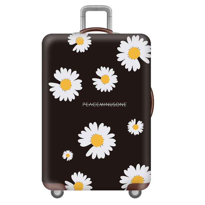 Women's Hardshell Travel Suitcase with Floral Decoration Stornfield