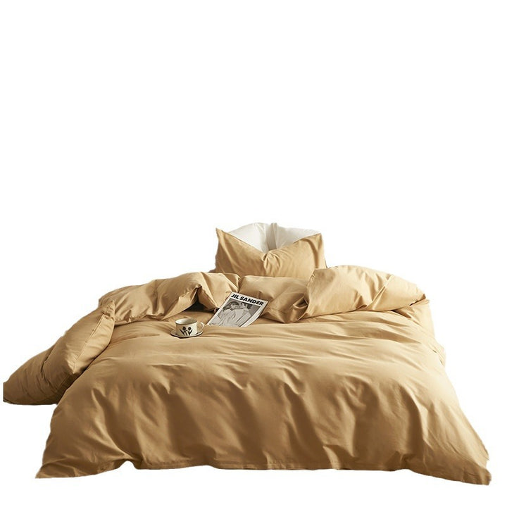 Luxurious cotton satin bedding set