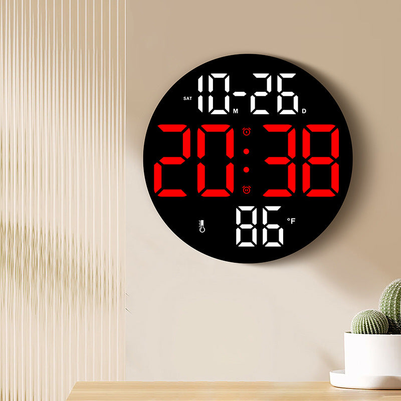 Digital wall clock with temperature and hygrometer function Stornfield