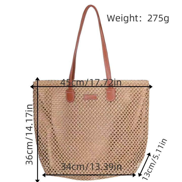 Designer Stroh Shopping Bag Stornfield
