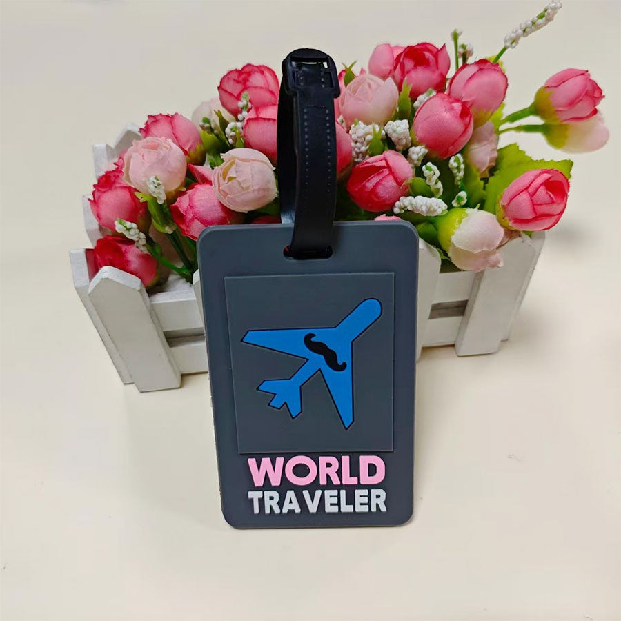 Unisex Travel-Themed Luggage Identifier Stornfield