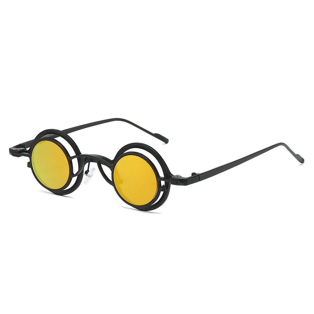 Fashion-Forward Circular Frame Sunglasses Stornfield