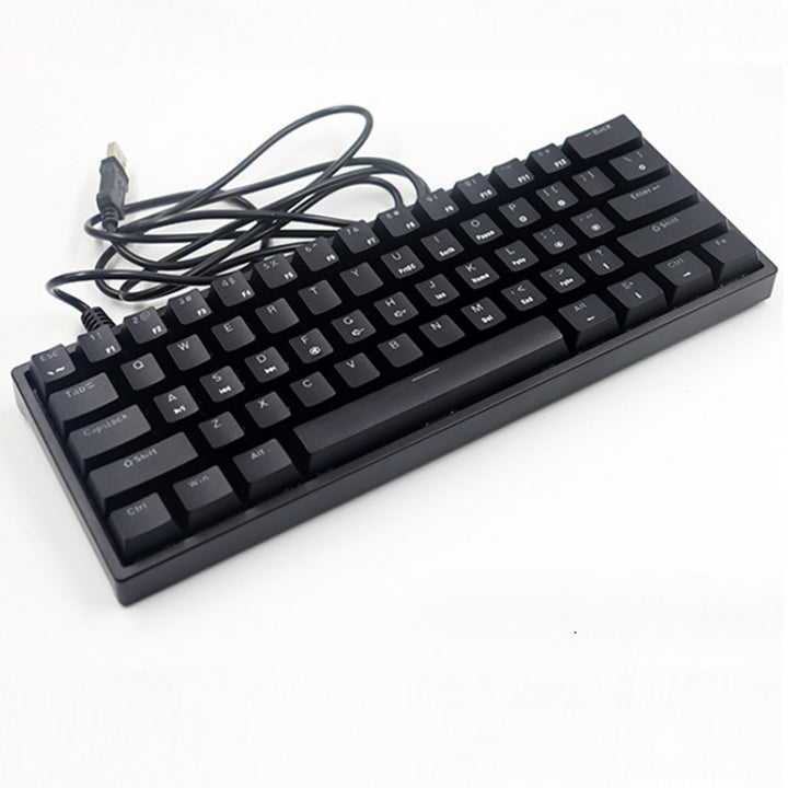 Compact Gaming Keyboard with Customizable Keys and Ergonomic Design Stornfield