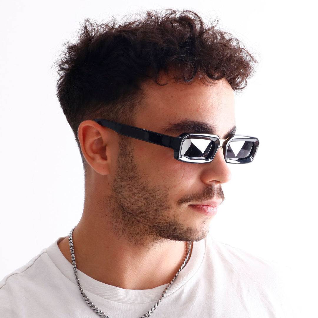 Women's stylish sunglasses in a modern rectangular design with a comfortable frame Stornfield