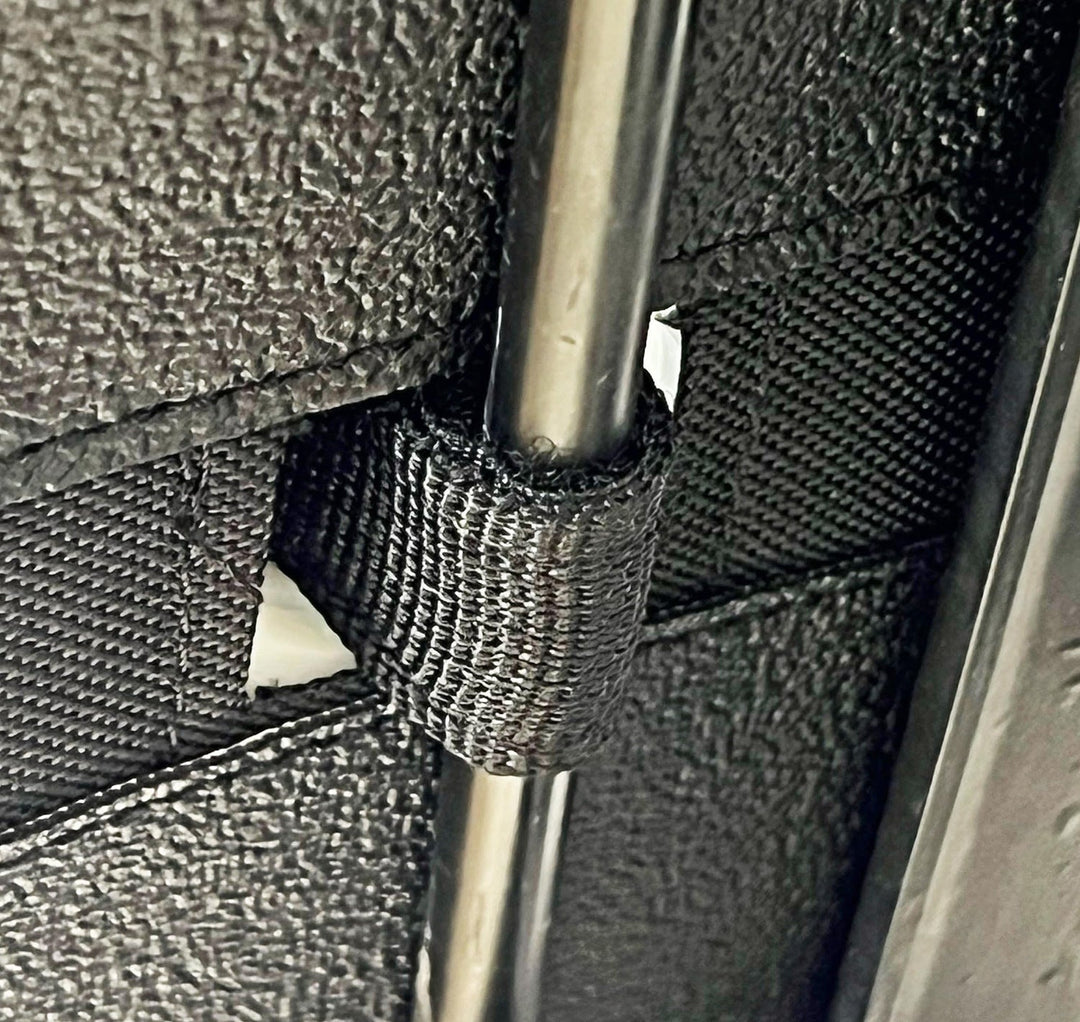 collapsible fabric storage cube organizer with reinforced base and reflective trim Stornfield