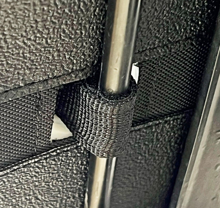 collapsible fabric storage cube organizer with reinforced base and reflective trim Stornfield