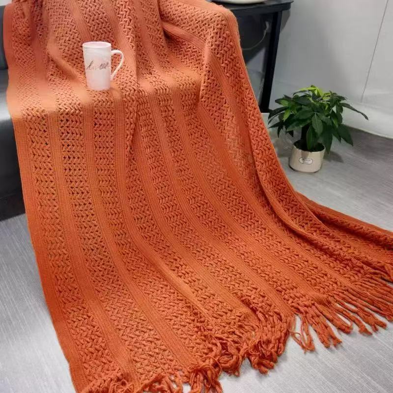 Home Decorative Knit Blanket