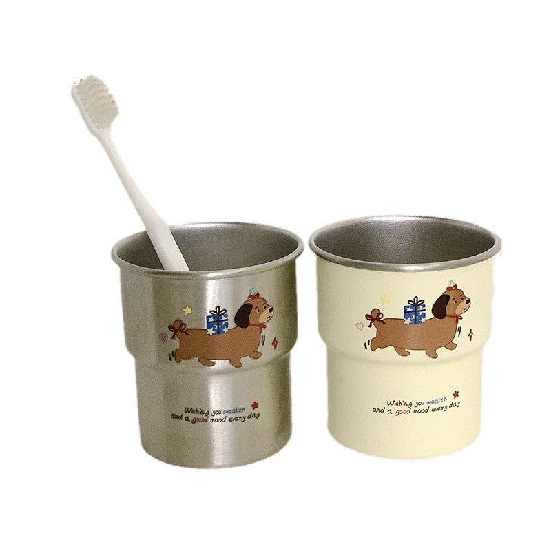 Toothbrush holder with cheerful dog design Stornfield