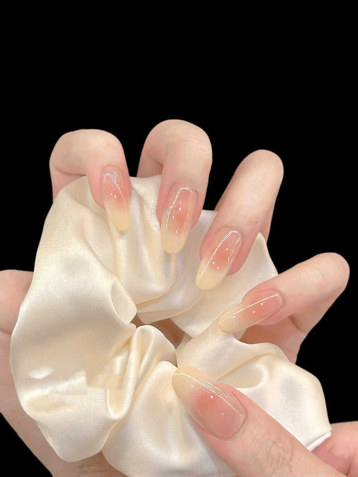 Glossy Ombre Press-On Nail Set  1791774556