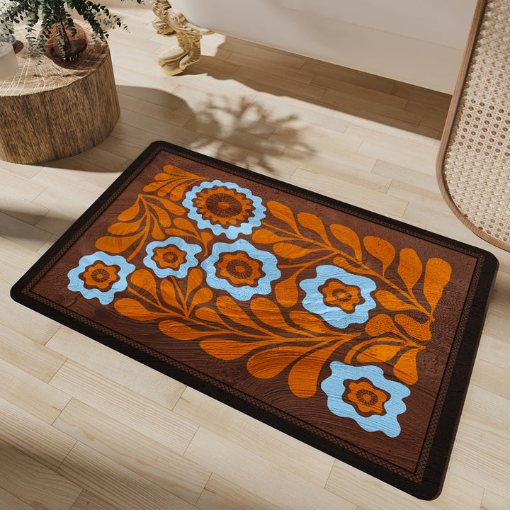 Floral Print Area Rug Stornfield