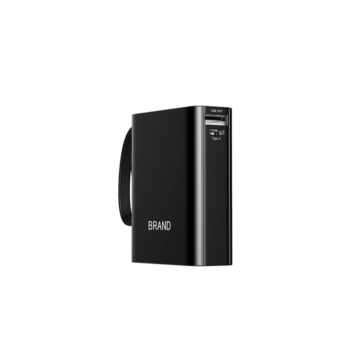 Portable power bank with integrated cable management and fast charging function Stornfield