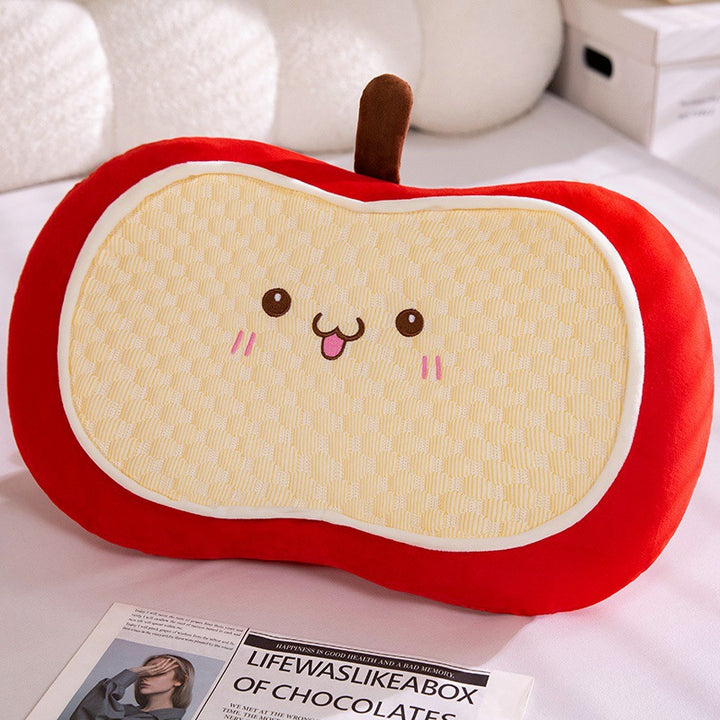 Plush pillow in apple design Stornfield