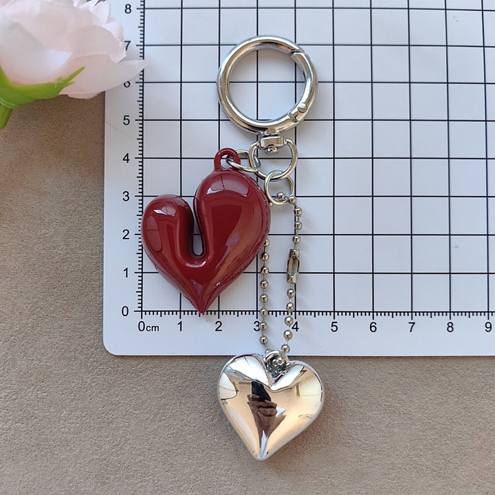 Keychain with bow and heart motif Stornfield