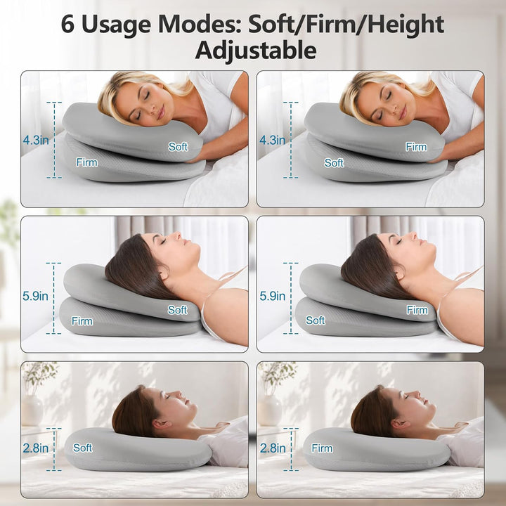 Ergonomic and Adjustable Neck Pillow Stornfield